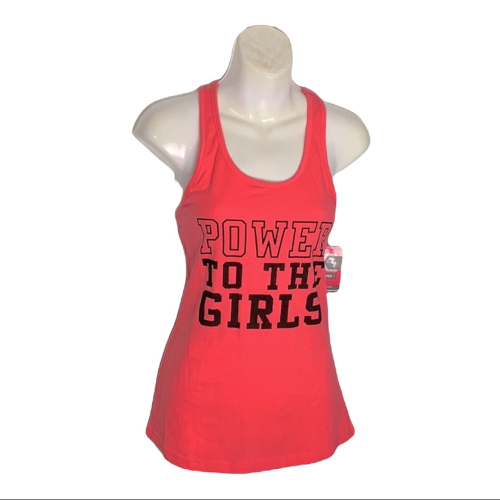 Series-8 women’s pink graphic tank size medium new with tag